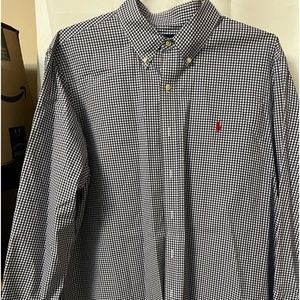 Ralph Lauren men’s button down polo.  Long sleeve. XXL.
